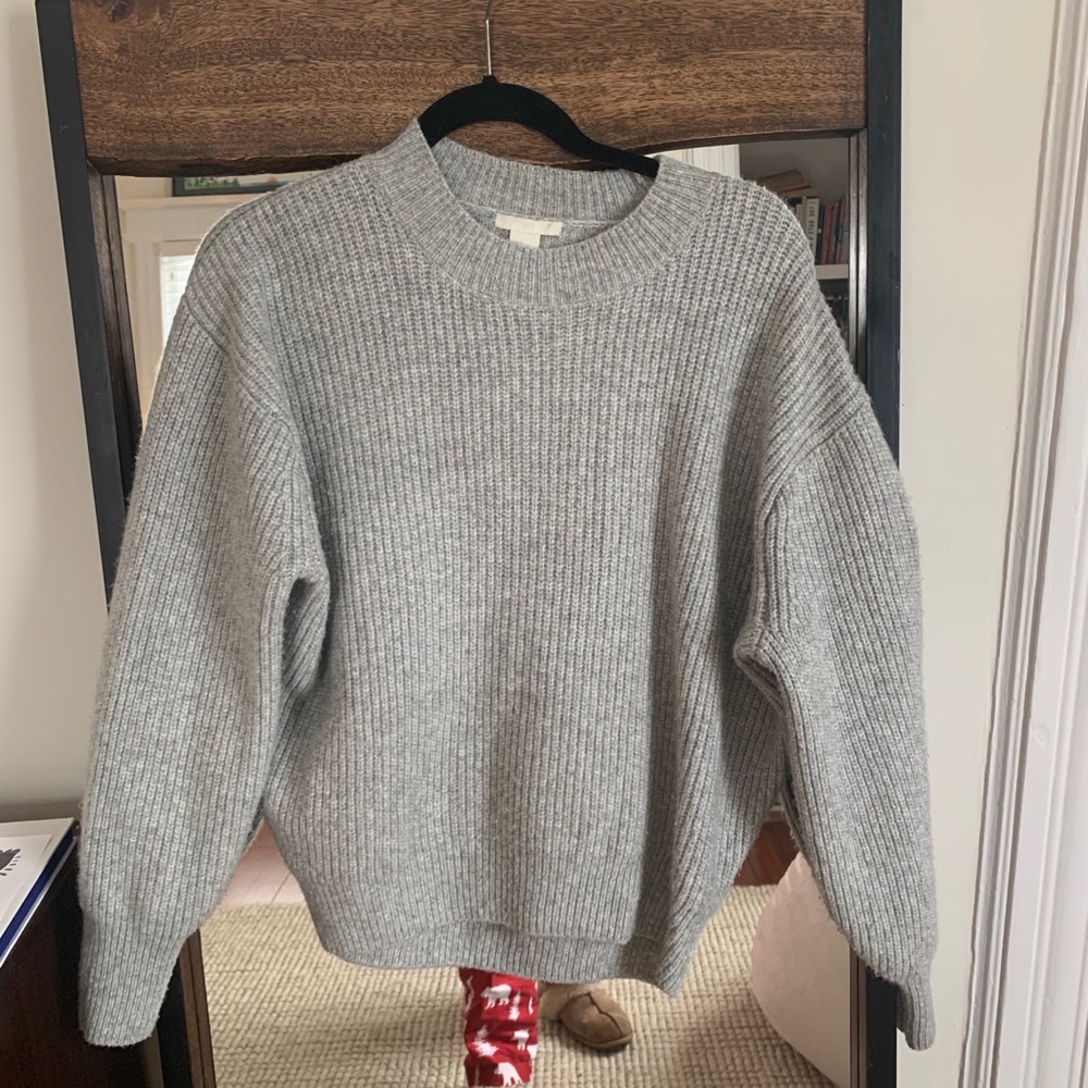 Thick oversized sweater